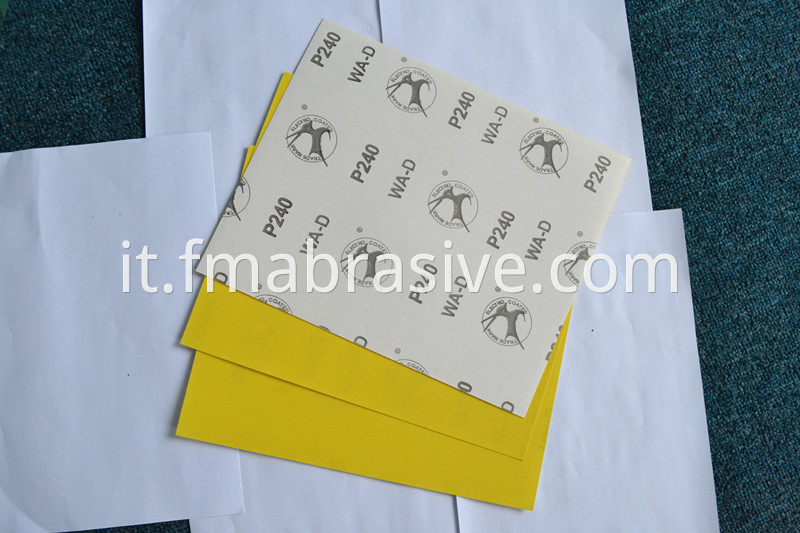 w-d abrasive paper